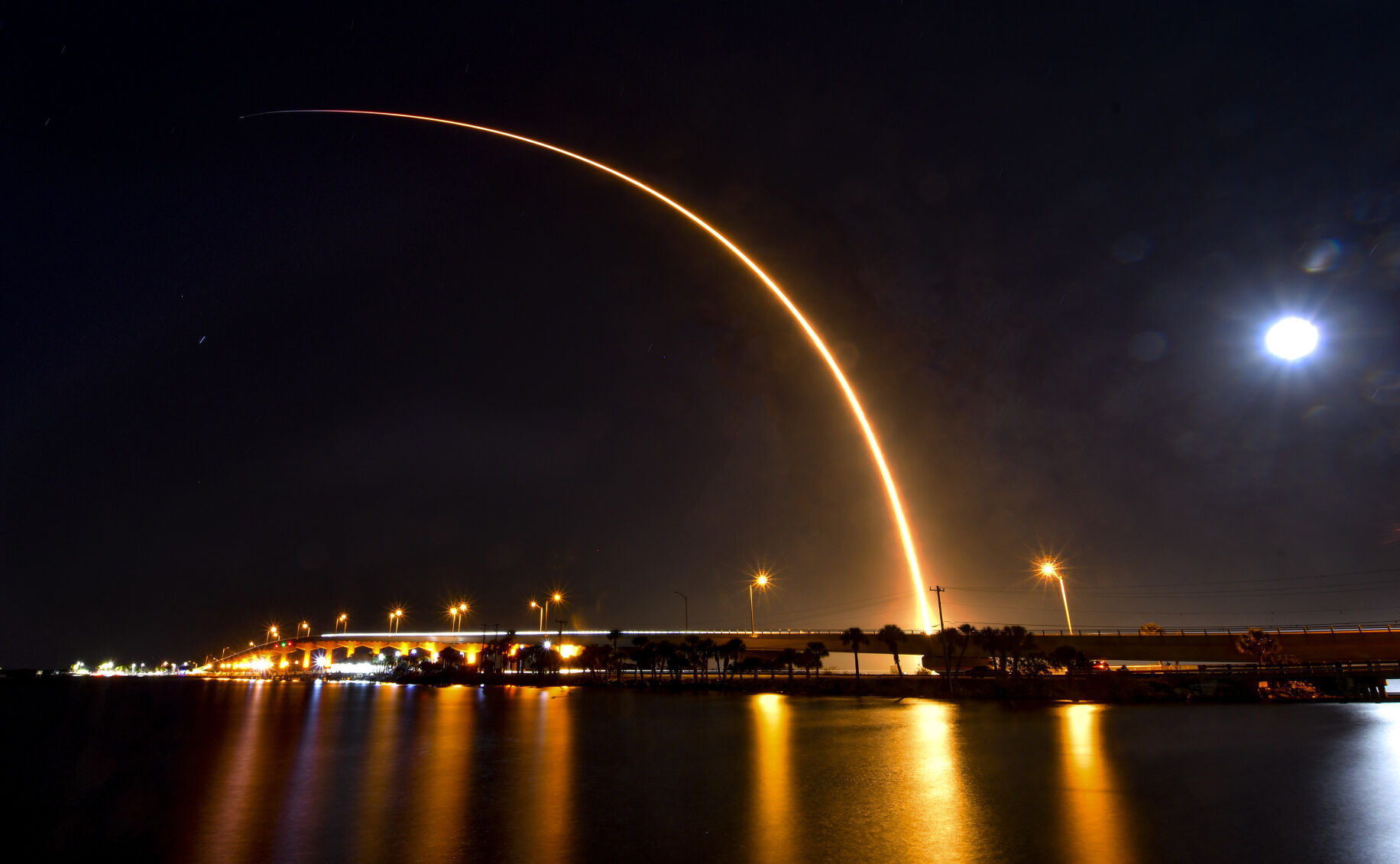APTOPIX SpaceX Launch